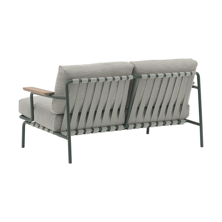 Settle 2-istuttava sohva, Ribbed Weave 2 Dark green Muuto