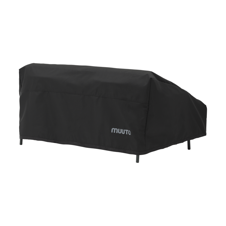 Settle Outdoor suojapeite 2-istuttava sohva - Black - Muuto