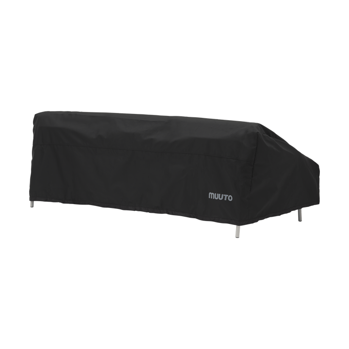 Settle Outdoor suojapeite 3-istuttava sohva - Black - Muuto