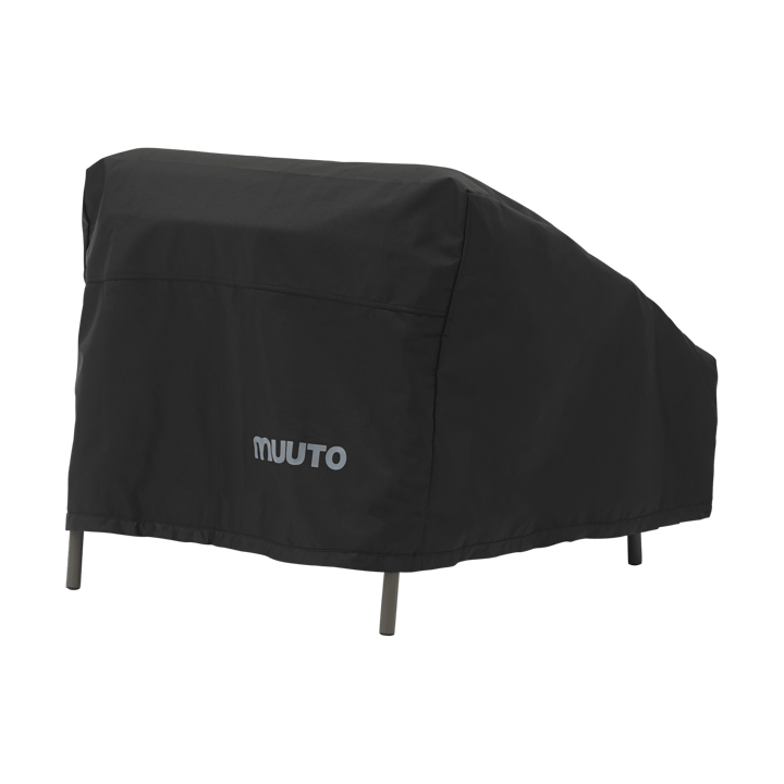 Settle Outdoor suojapeite loungenojatuoli - Black - Muuto