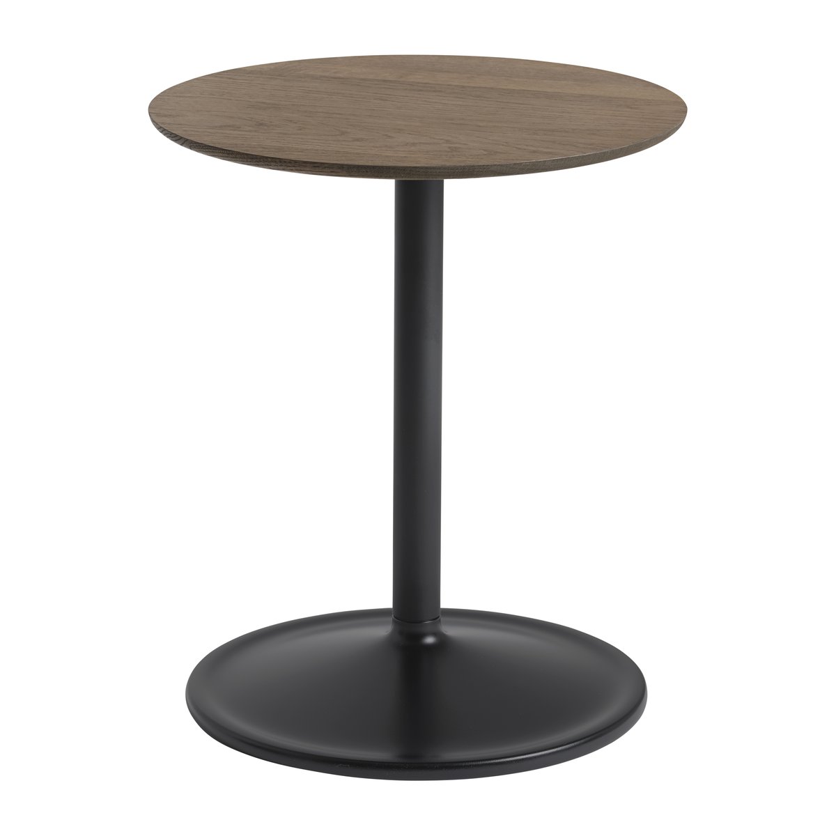 Muuto Soft Sivupöytä 48 cm Solid smoked oak-black