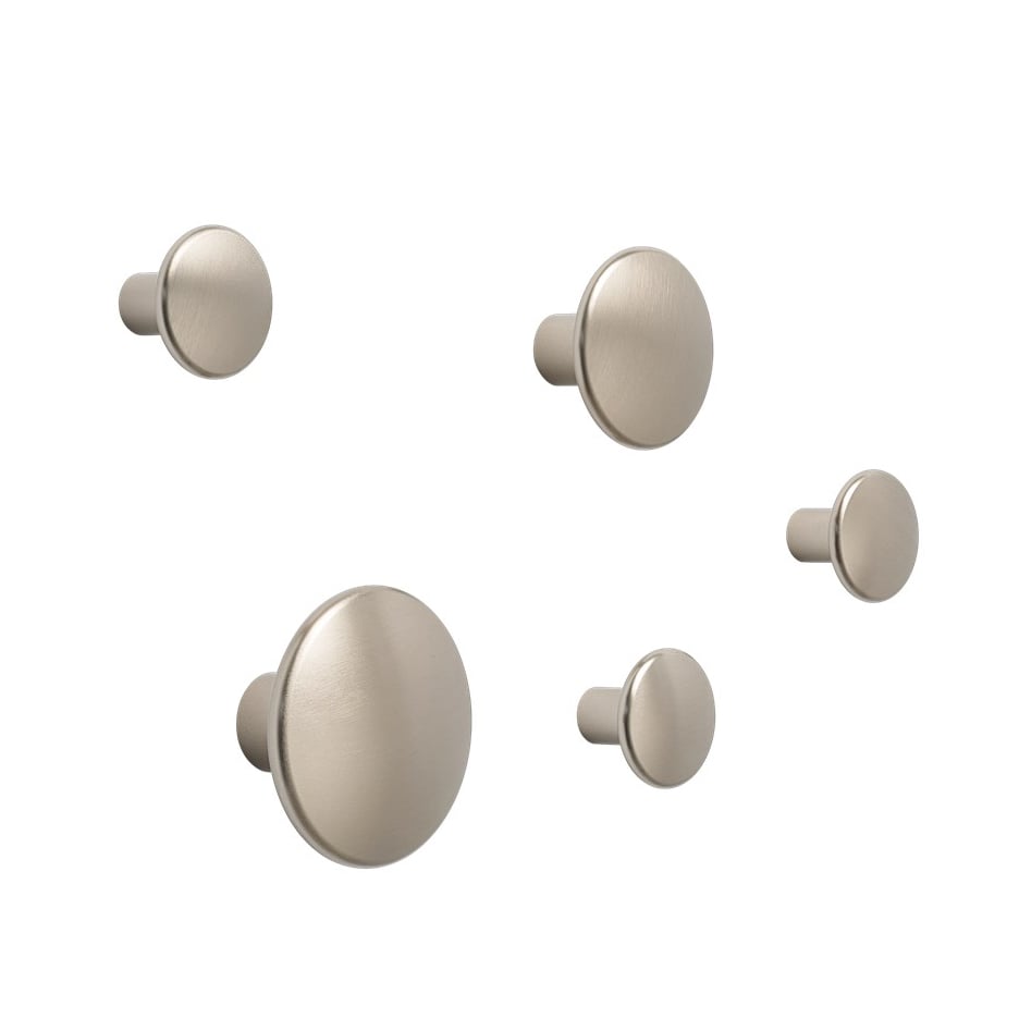 Muuto The Dots ripustin metalli 5 kpl Taupe