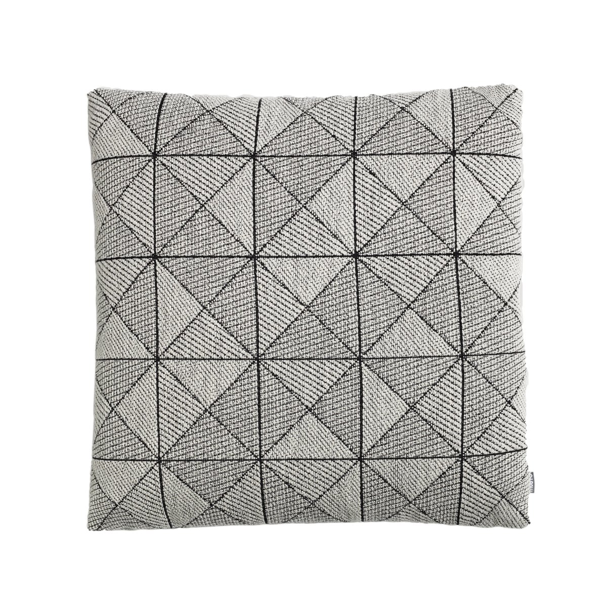 Muuto Tile tyyny 45×45 cm musta-valkoinen