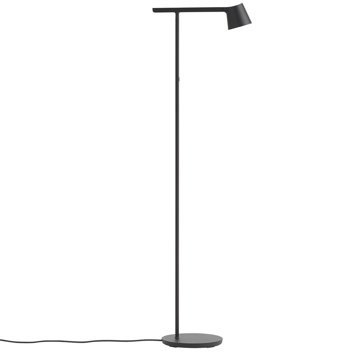 Muuto Tip lattiavalaisin Black