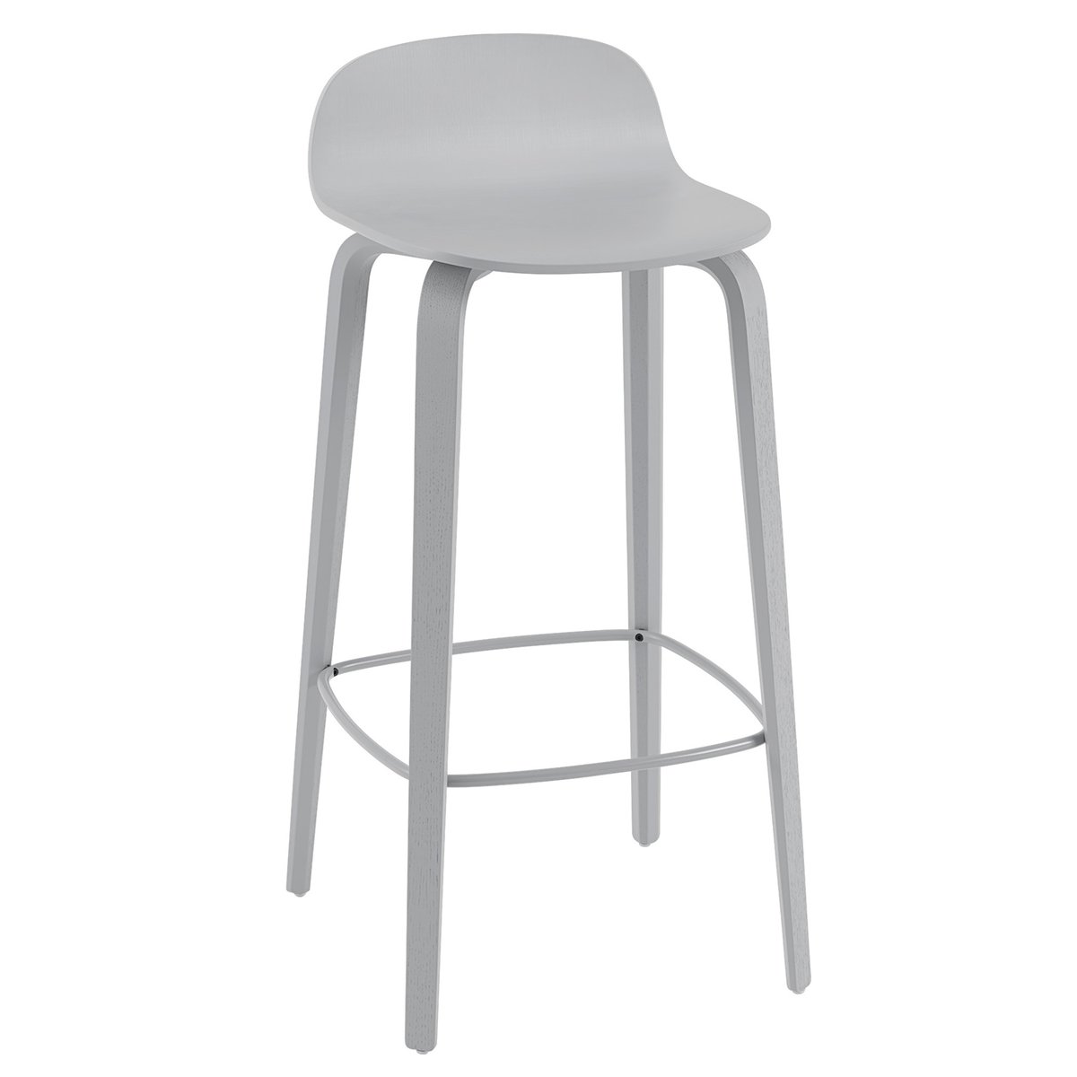 Muuto Visu baarituoli 75 cm Grey-Grey