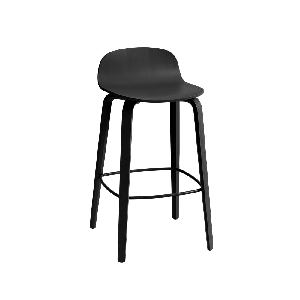 Muuto Visu baarituoli Black-Black