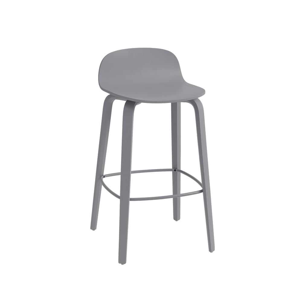 Muuto Visu baarituoli Grey-Grey