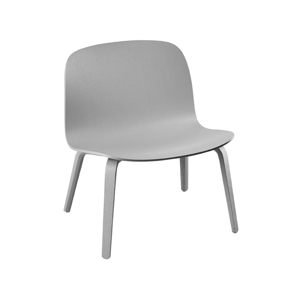 Muuto Visu loungenojatuoli Grey