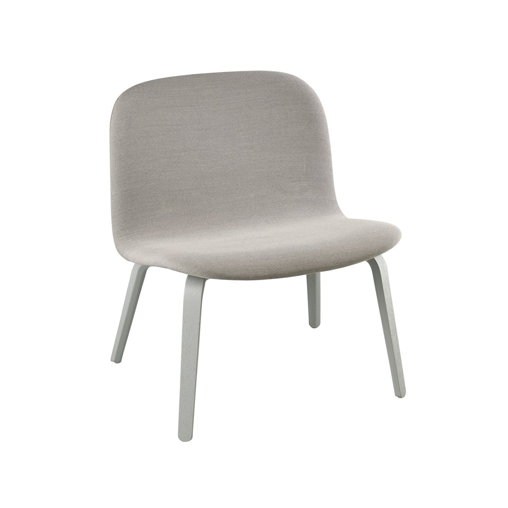 Muuto Visu loungenojatuoli verhoiltu tuoli Steelcut trio 133-Grey