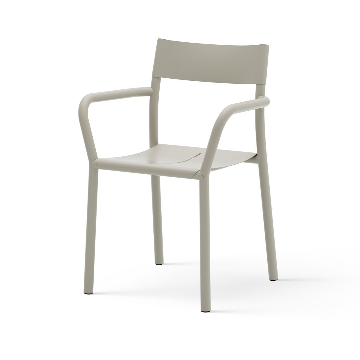 New Works May Armchair Outdoor käsinojatuoli Light Grey