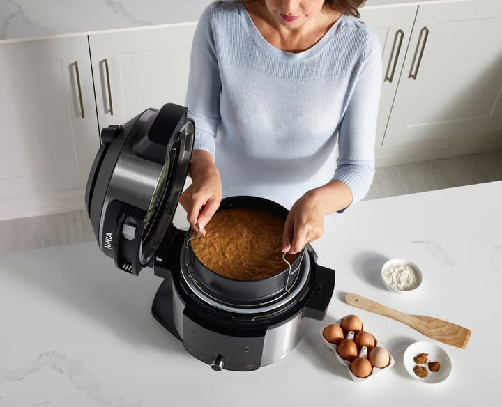 Ninja Foodi OL550 11-in-1 ONE-Lid multicooker 6 L, Ruostumaton teräs Ninja