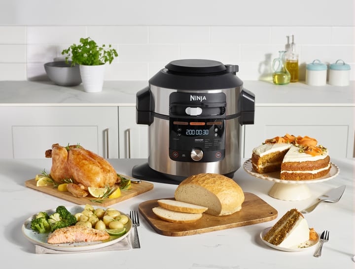 Ninja Foodi OL650 12-in-1 ONE-Lid multicooker 7,5 L, Ruostumaton teräs Ninja