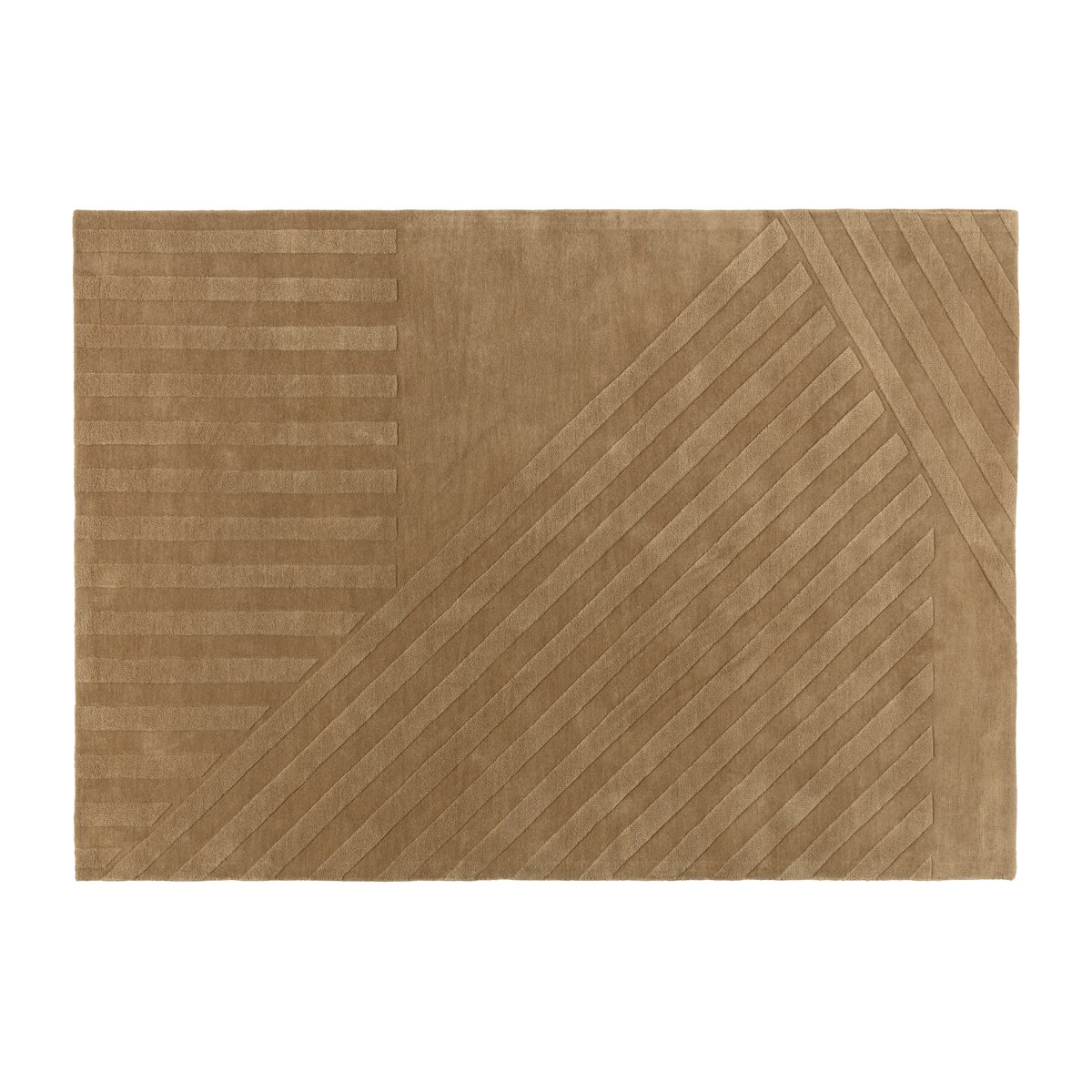 NJRD Levels villamatto stripes beige 170×240 cm