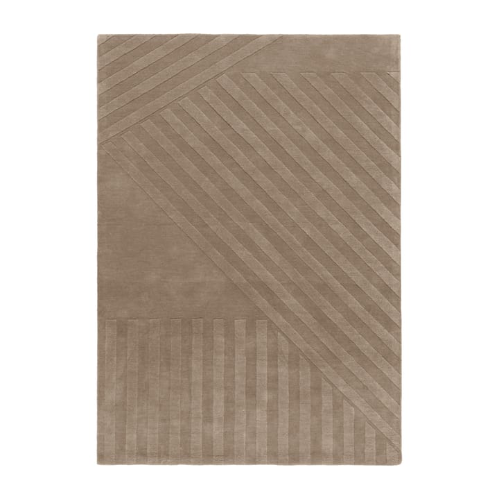 Levels villamatto stripes harmaa - 170x240 cm - NJRD