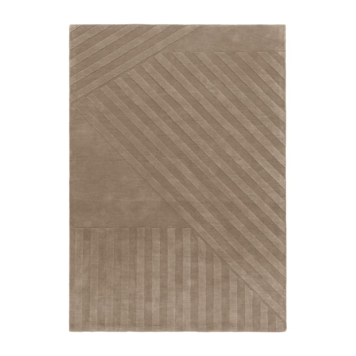 Levels villamatto stripes harmaa - 200x300 cm - NJRD