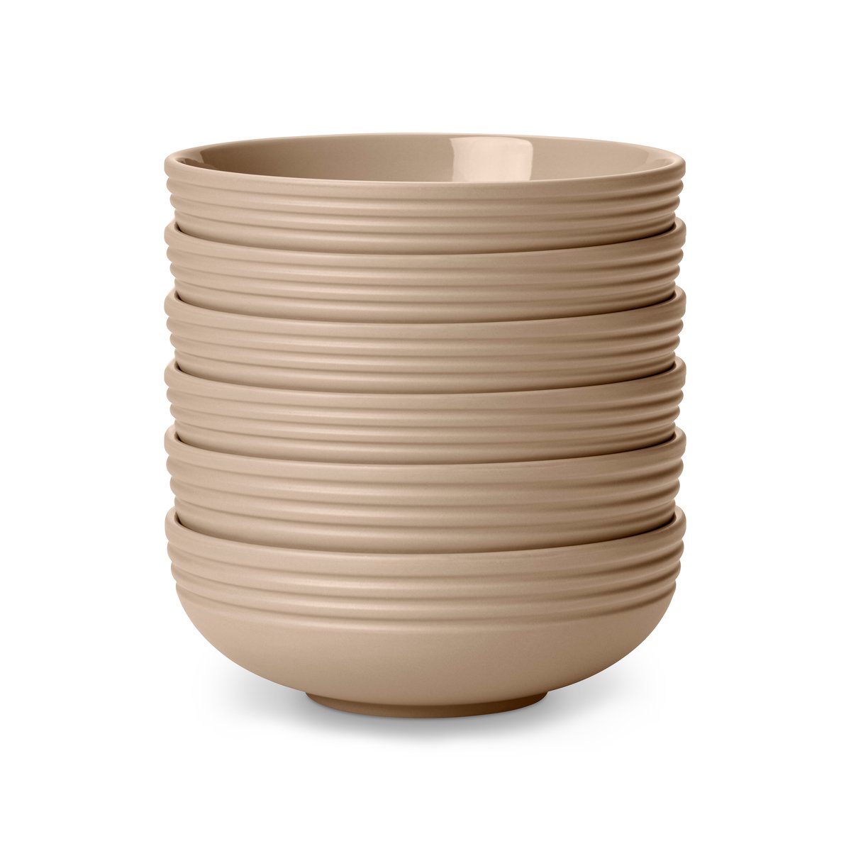 NJRD Lines-kulho Ø 16 cm 6 kpl beige