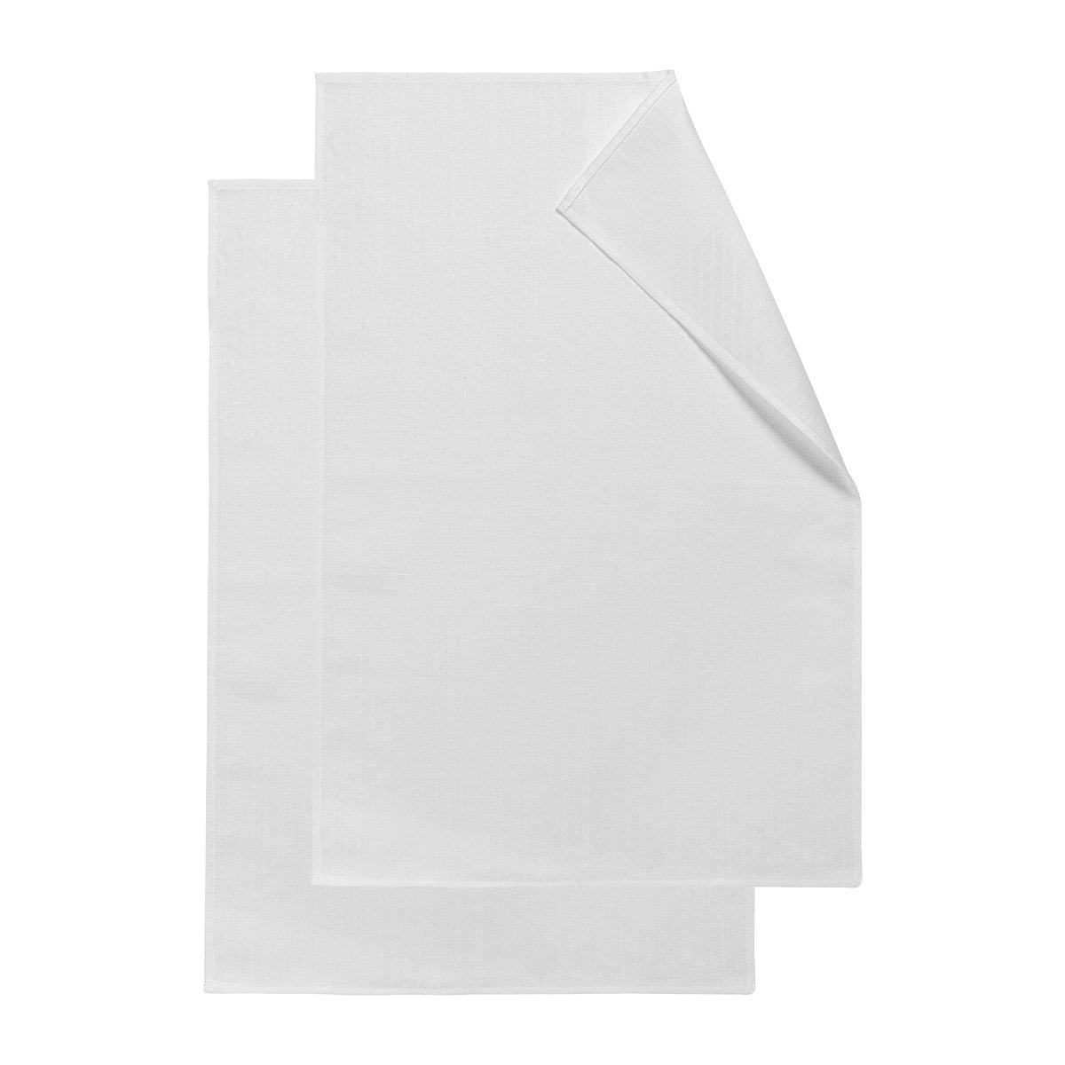 NJRD Stripes keittiöpyyhe 47×70 cm 2-pack Valkoinen