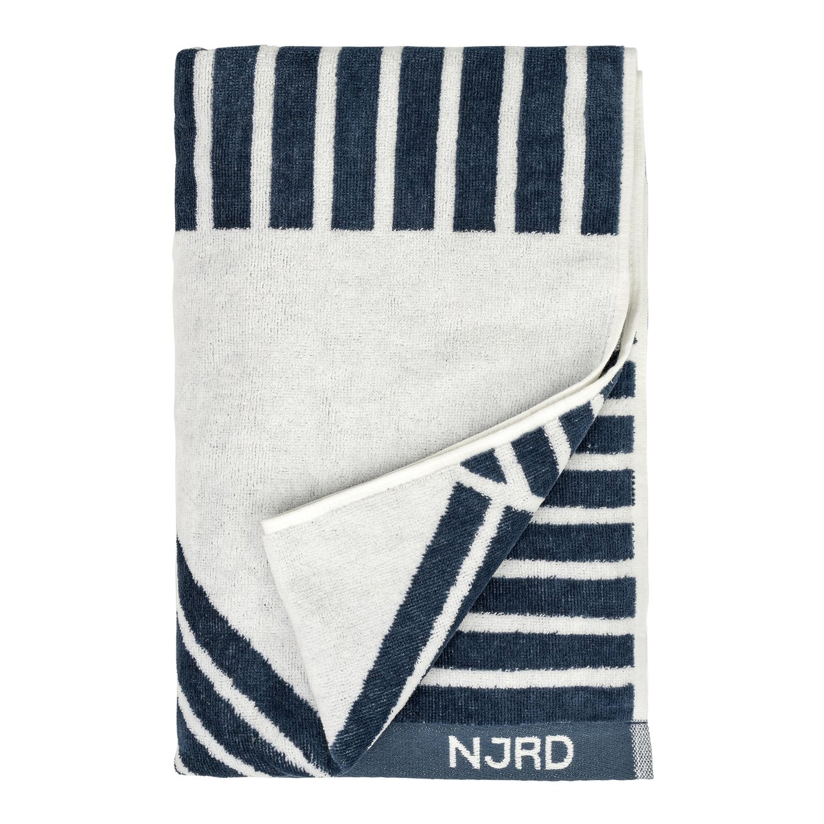 NJRD Stripes kylpypyyhe 70×140 cm Sininen