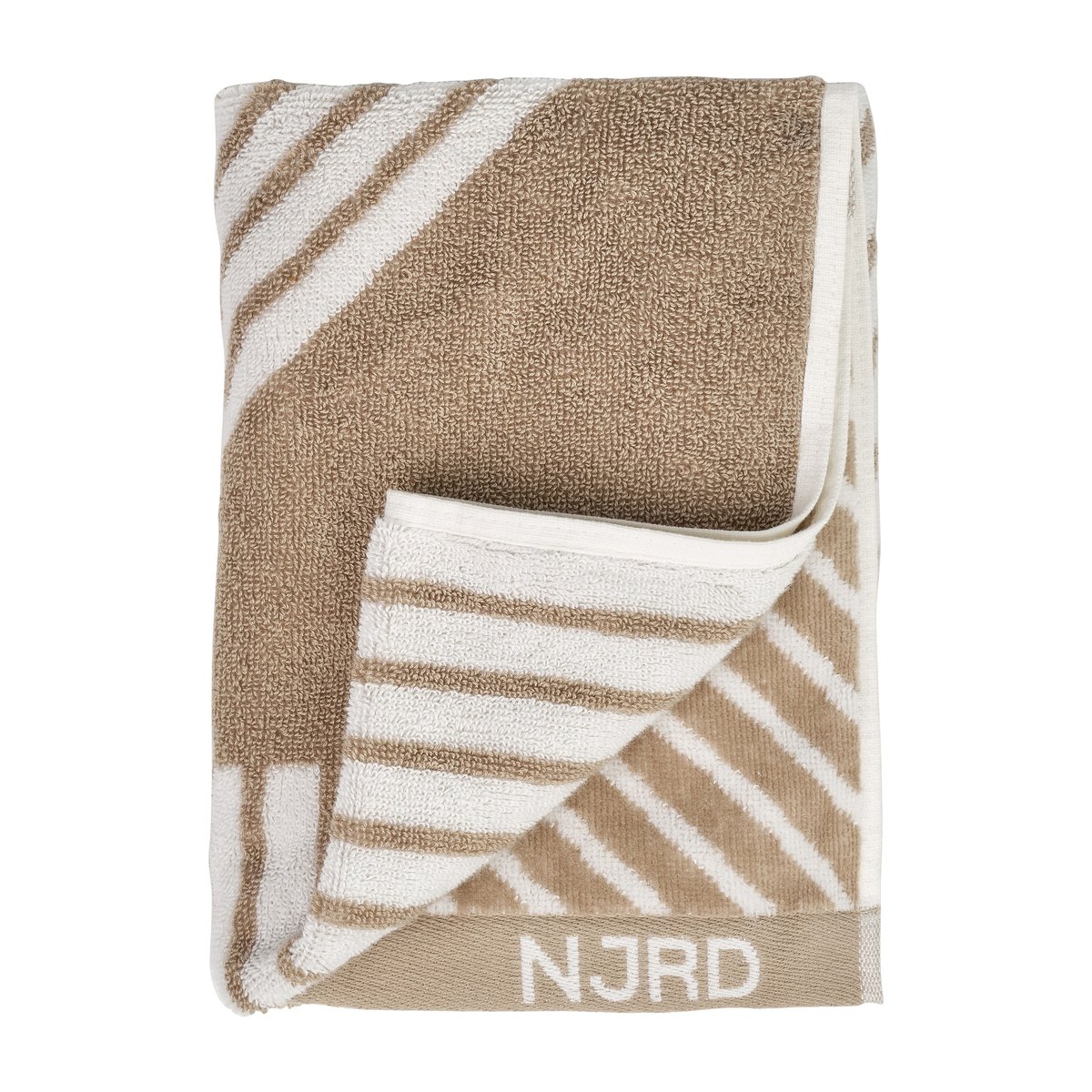 NJRD Stripes pyyhe 50×70 cm Beige