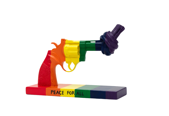 Peace for All koriste 19 cm - Multi - Non Violence