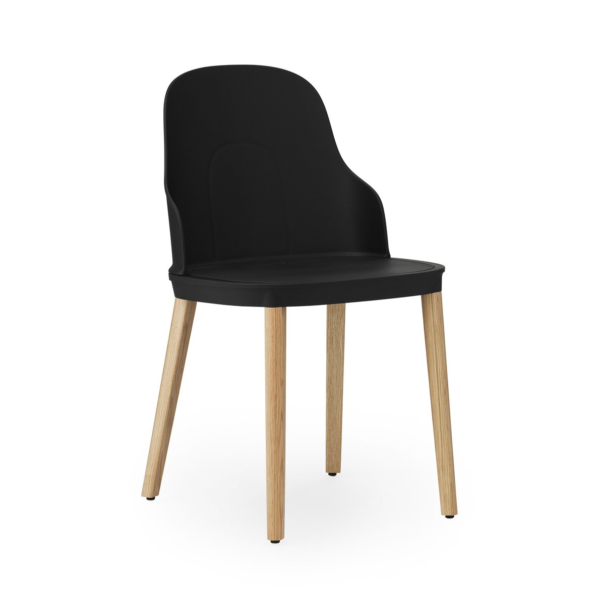 Normann Copenhagen Allez tuoli jalat tammea Musta-tammi