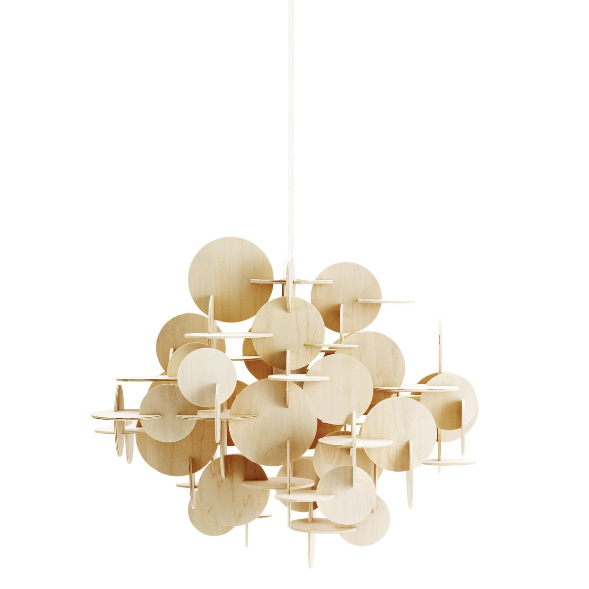 Normann Copenhagen Bau valaisin beige suuri 48,8