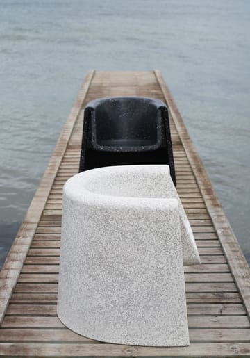 Bit Lounge Chair nojatuoli - Valkoinen - Normann Copenhagen