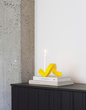 Crooked kynttilänjalka 1 - Yellow - Normann Copenhagen