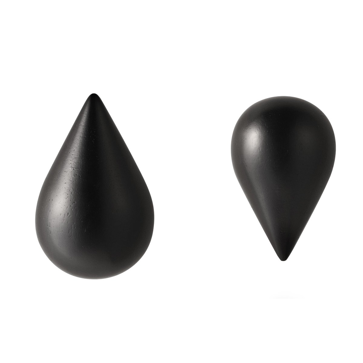 Normann Copenhagen Dropit nupit 2 kpl musta iso