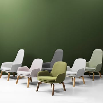 Era Low -loungetuoli - Nahka tango musta - Normann Copenhagen