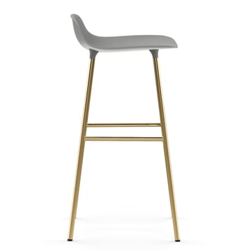 Form baarituoli messinkijalat 75 cm - Harmaa - Normann Copenhagen