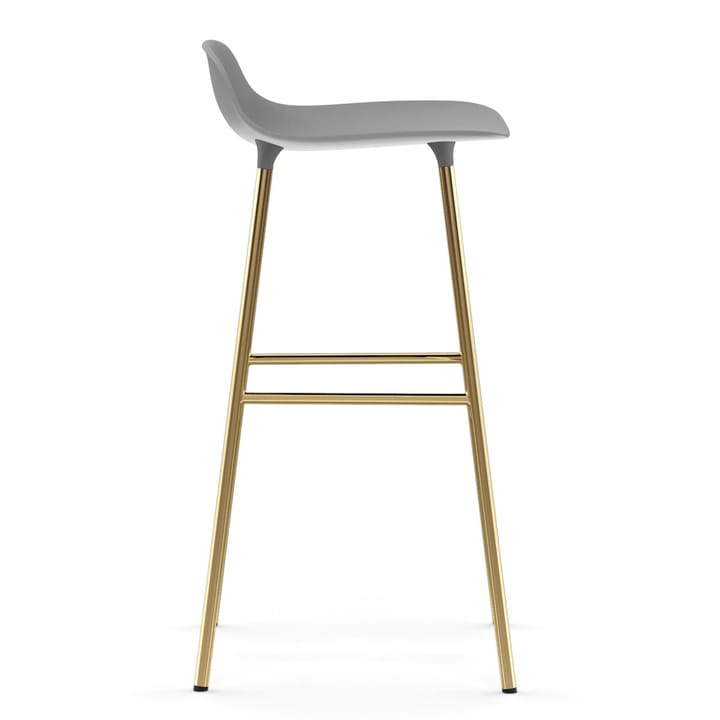 Form baarituoli messinkijalat 75 cm, Harmaa Normann Copenhagen