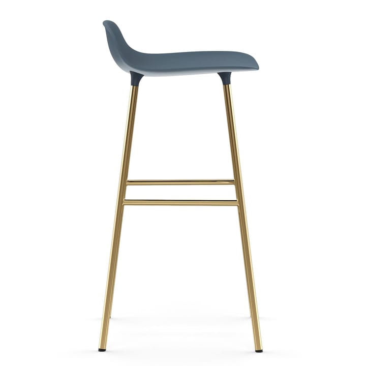 Form baarituoli messinkijalat 75 cm, Sininen Normann Copenhagen