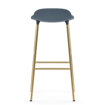 Form baarituoli messinkijalat 75 cm - Sininen - Normann Copenhagen