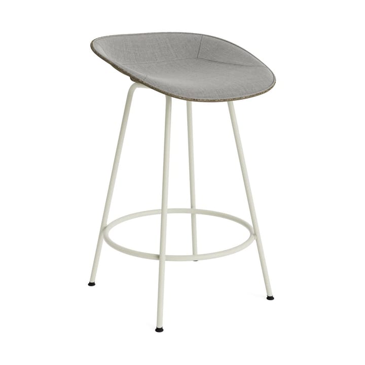 Mat Barstool baarijakkara 65 cm - Seaweed-cream steel - Normann Copenhagen