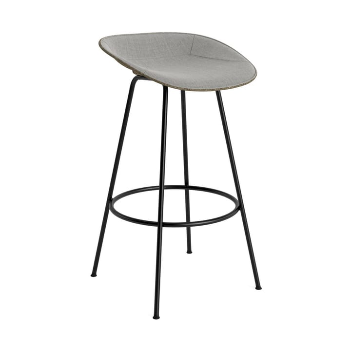 Mat Barstool baarijakkara 75 cm - Seaweed-black steel - Normann Copenhagen