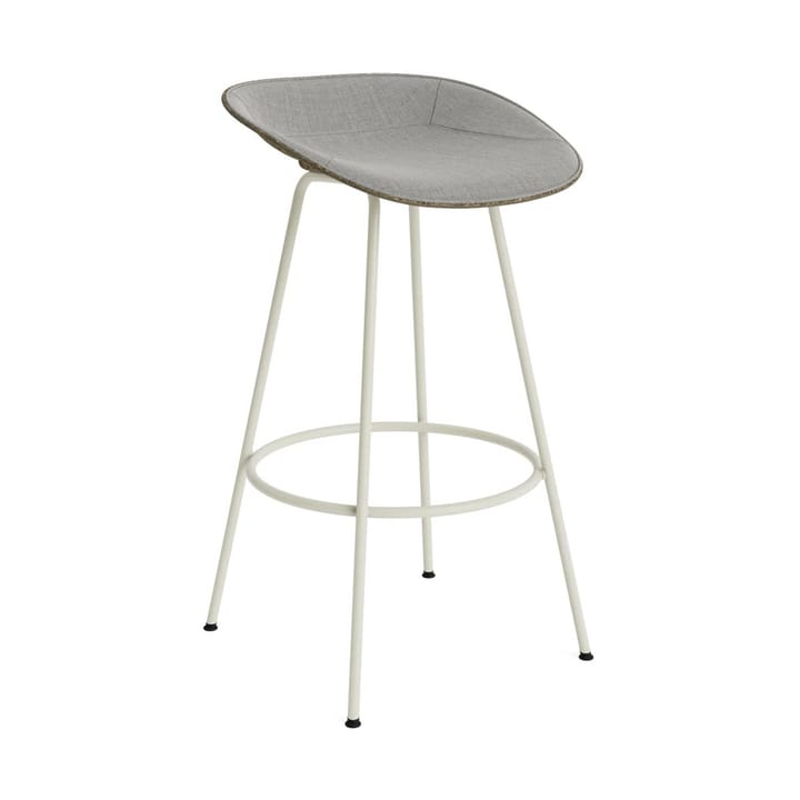 Mat Barstool baarijakkara 75 cm - Seaweed-cream steel - Normann Copenhagen