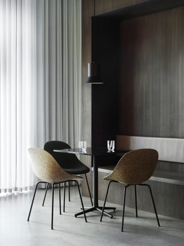 Mat Chair tuoli - Seaweed-black steel - Normann Copenhagen