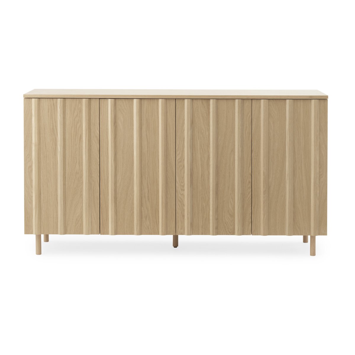 Normann Copenhagen Rib sivupöytä 45 x 159 cm Oak