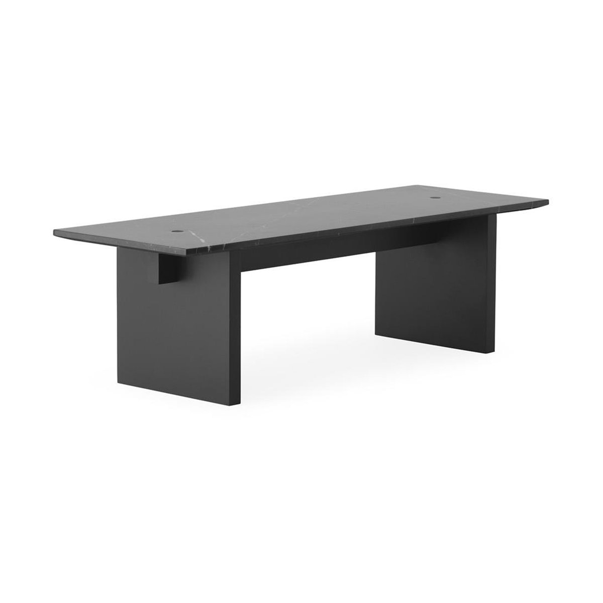 Normann Copenhagen Solid Table sohvapöytä 130×38,5×40 cm Musta