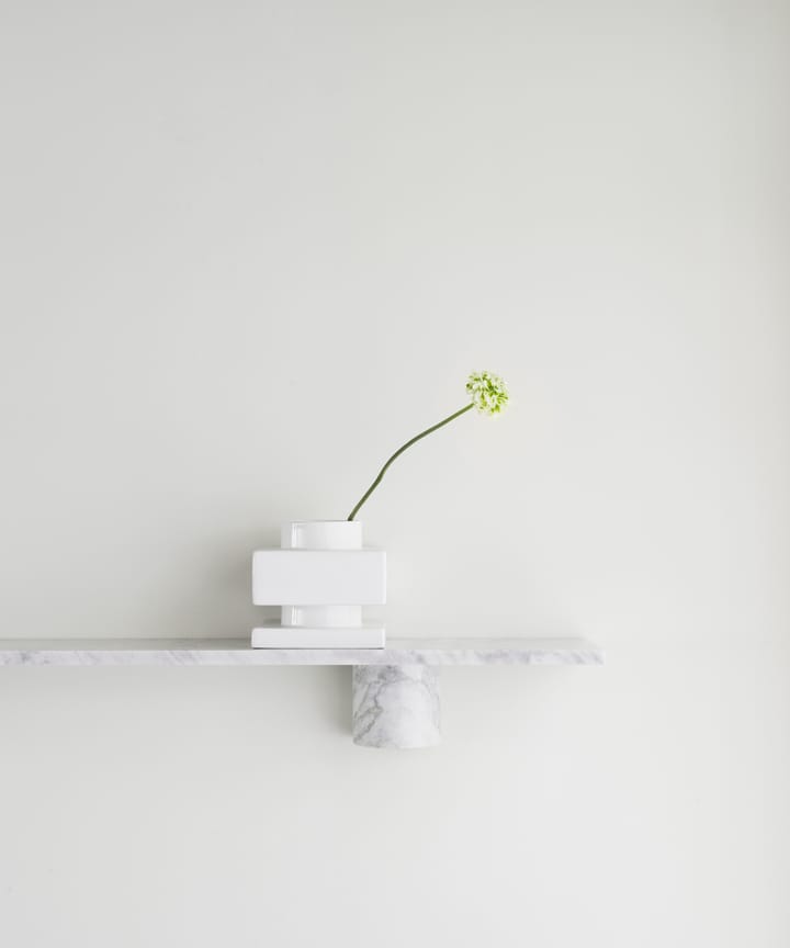 Sten Shelf hylly 120 cm - White marble - Normann Copenhagen