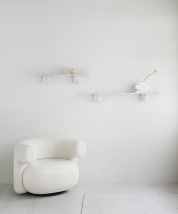 Sten Shelf hylly 120 cm - White marble - Normann Copenhagen