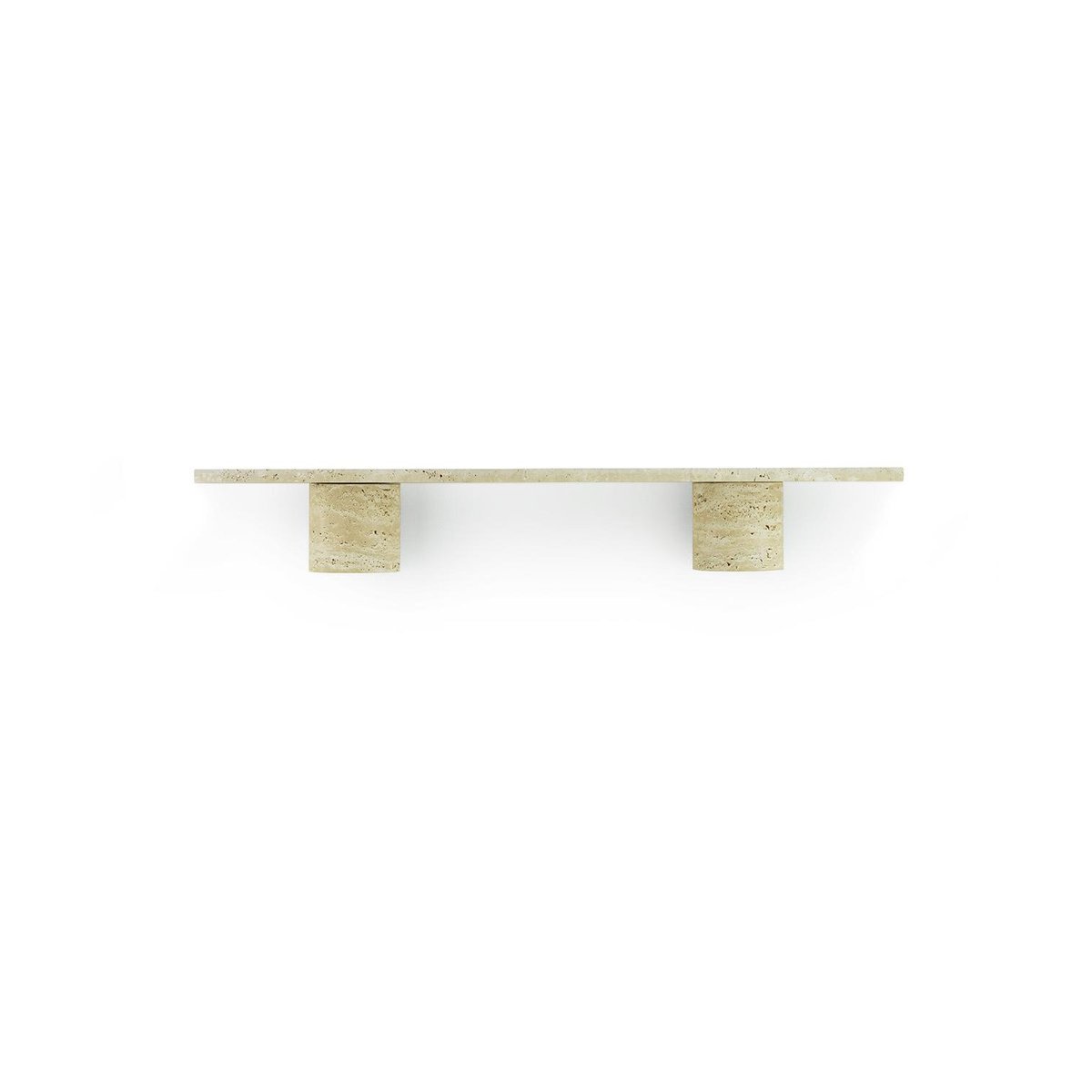 Normann Copenhagen Sten Shelf hylly 80 cm Travertine