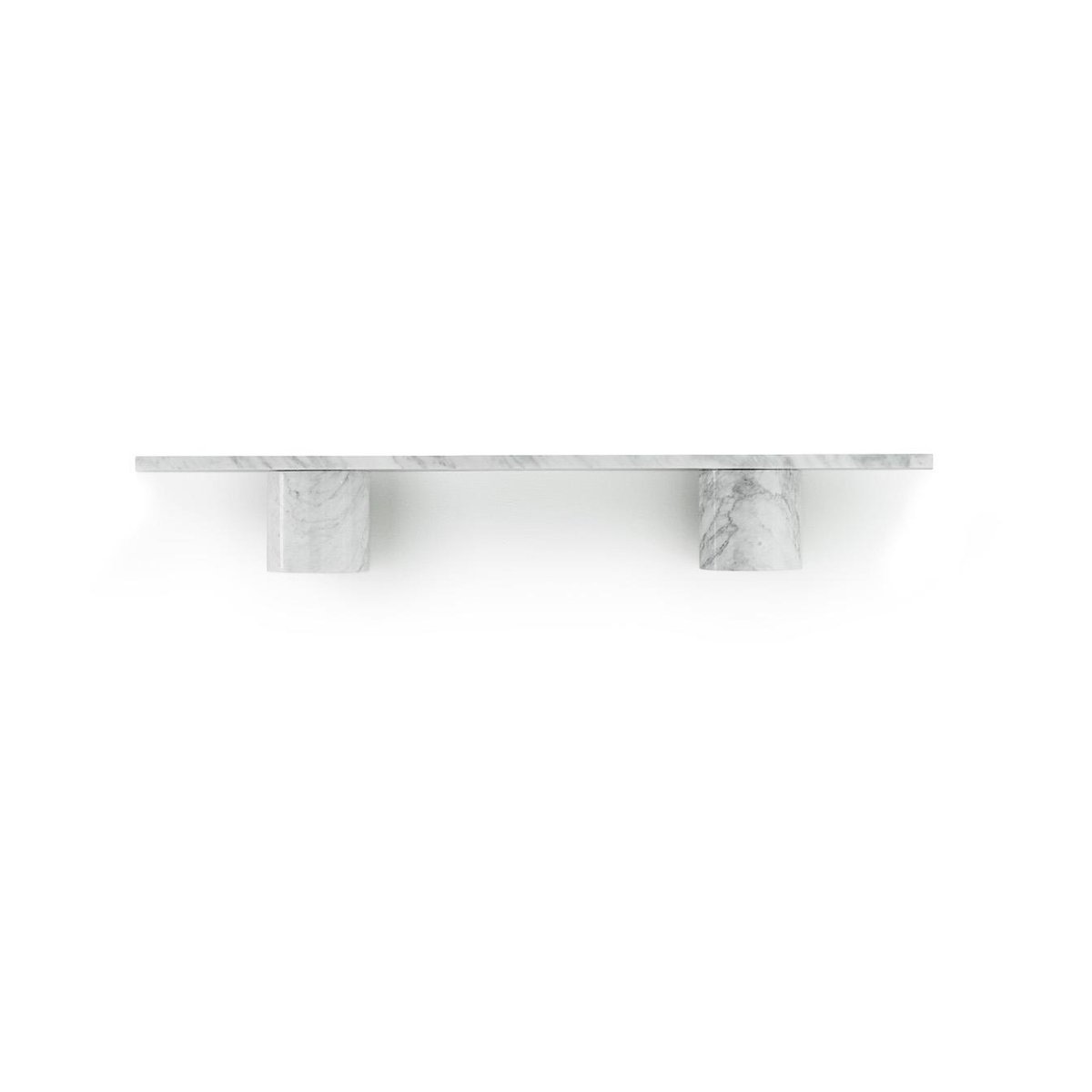 Normann Copenhagen Sten Shelf hylly 80 cm White marble