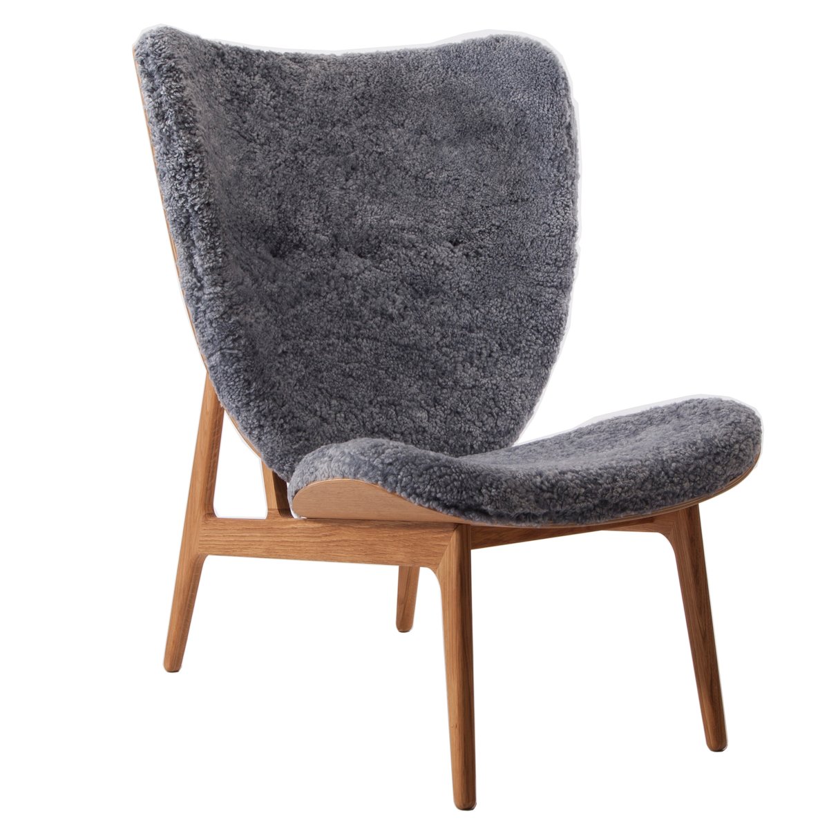 NORR11 Elephant lounge sheepskin tammi Graphite