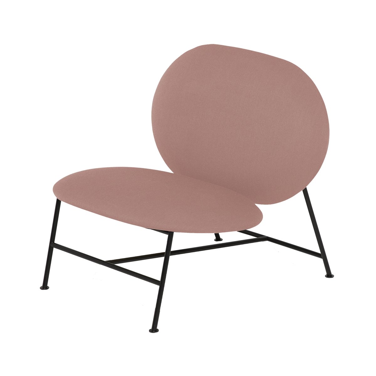 Northern Oblong loungetuoli pinkki