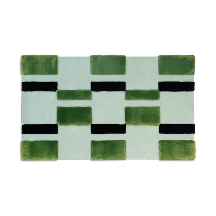 ODC Segment Rug Collection Irregular matto - Green-mint-black, 120x200 cm - Ogeborg