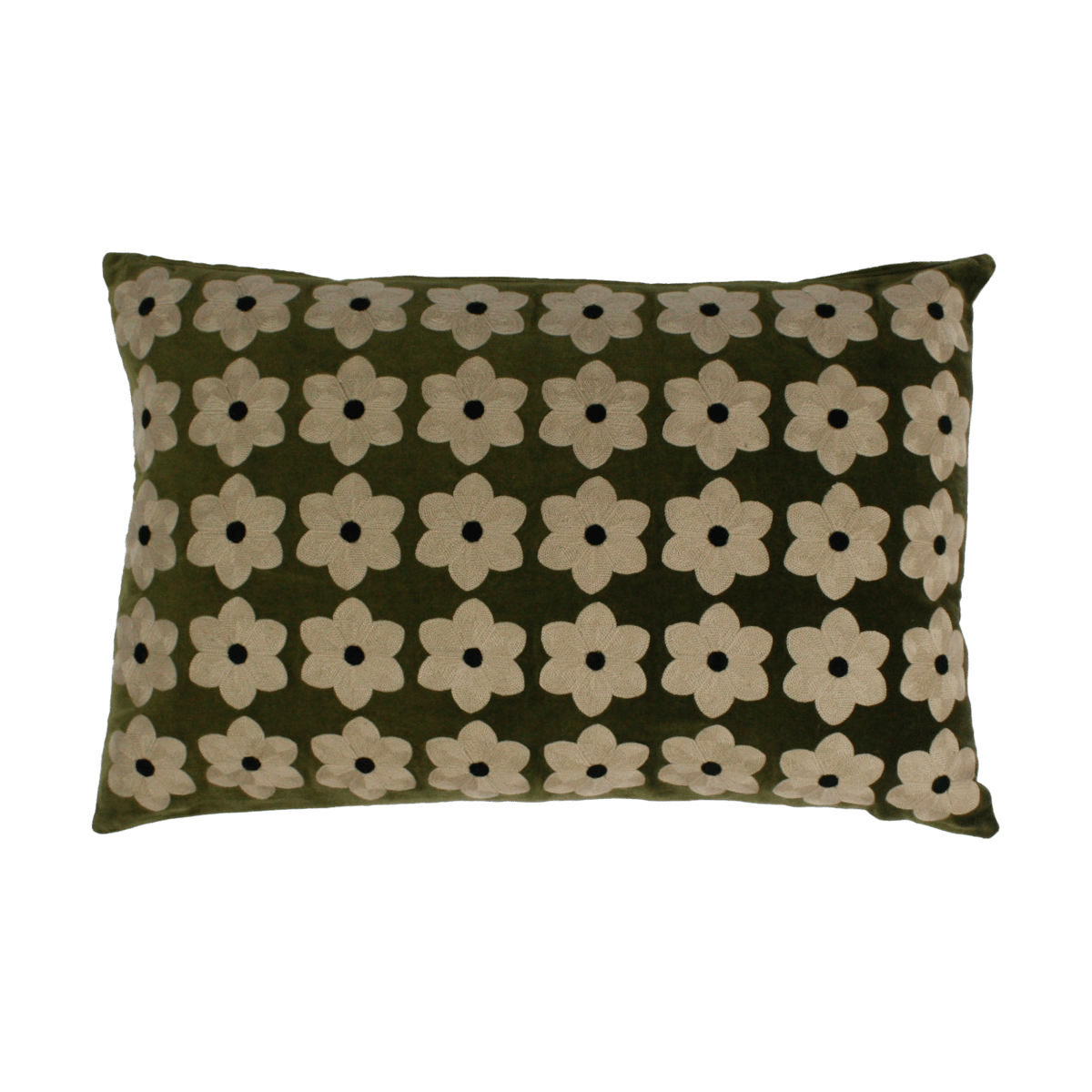 Olsson & Jensen Daisy tyynynpäällinen 40×60 cm Sammaleenvihreä