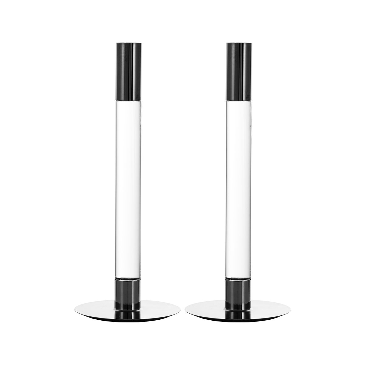 Orrefors Lumiere kynttilänjalka 26,5 cm 2-pack Kirkas