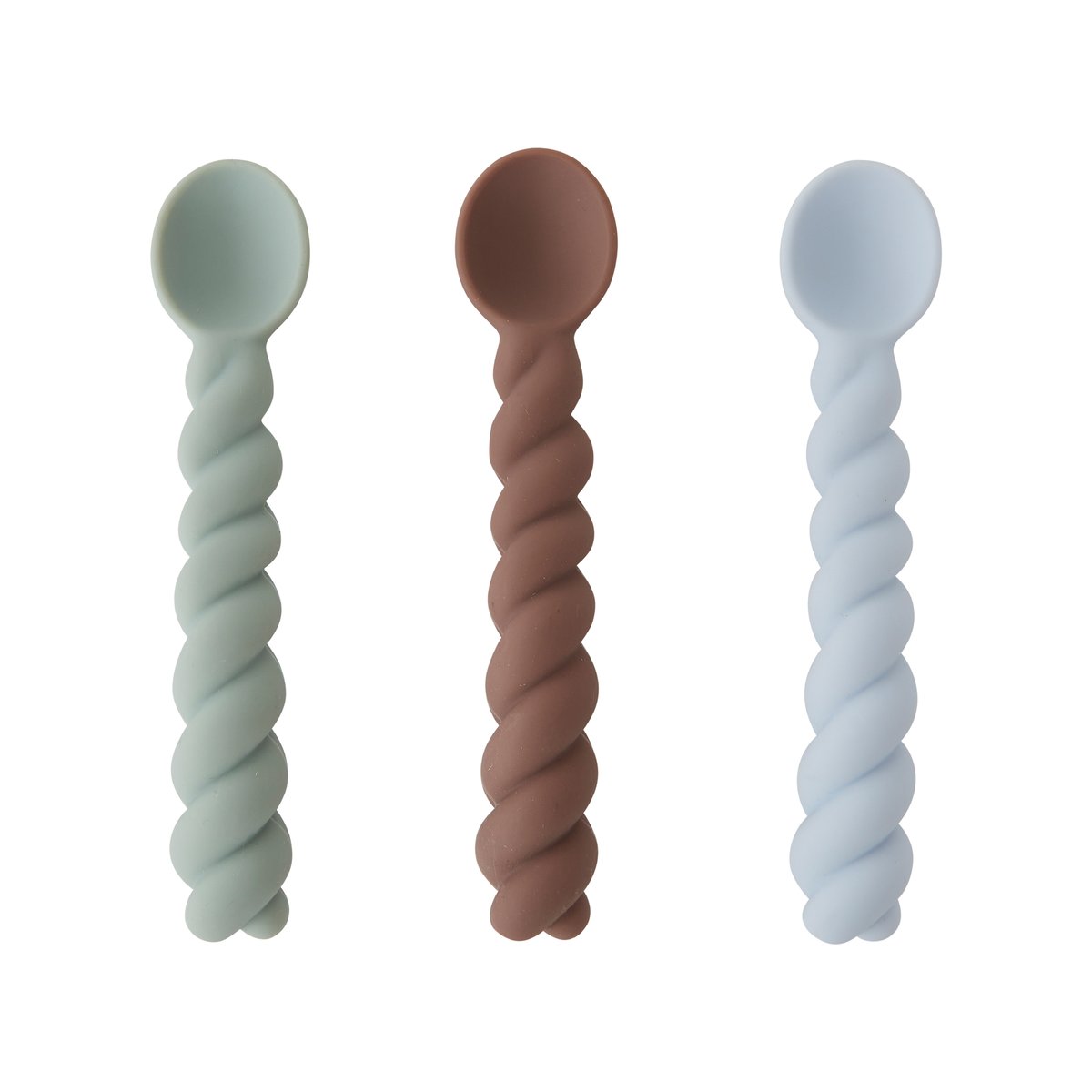 OYOY Mellow lusikka 3-pack Dusty Blue-taupe-pale Mint